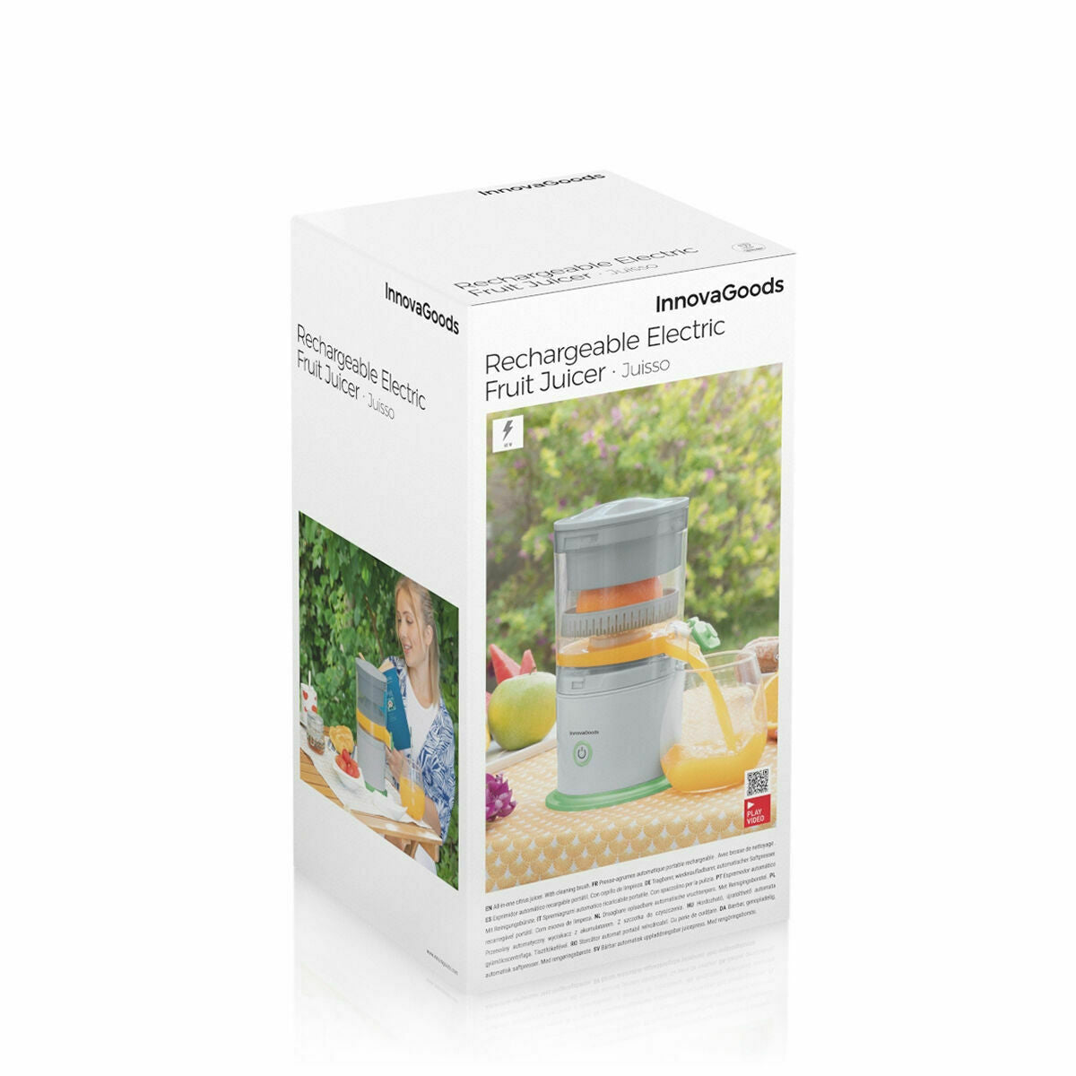 Rechargeable automatic juicer juisso