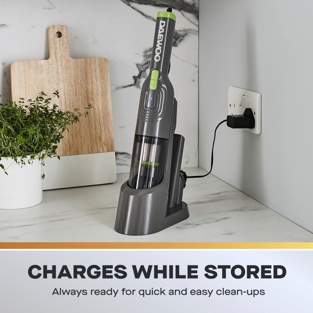 Daewoo Cyclone 11.1V Compact Pro Cordless Handheld Vacuum Cleaner