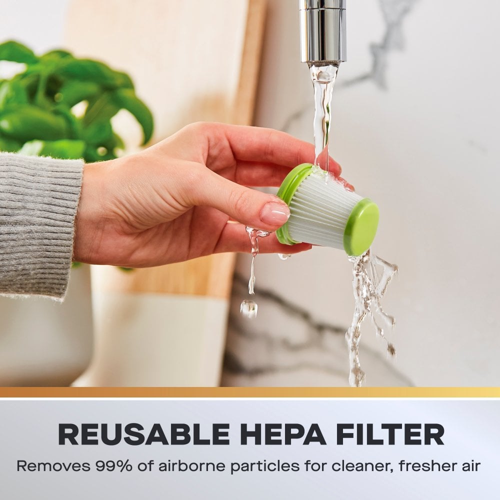 Daewoo Cyclone 11.1V Compact Pro Cordless Handheld Vacuum Cleaner