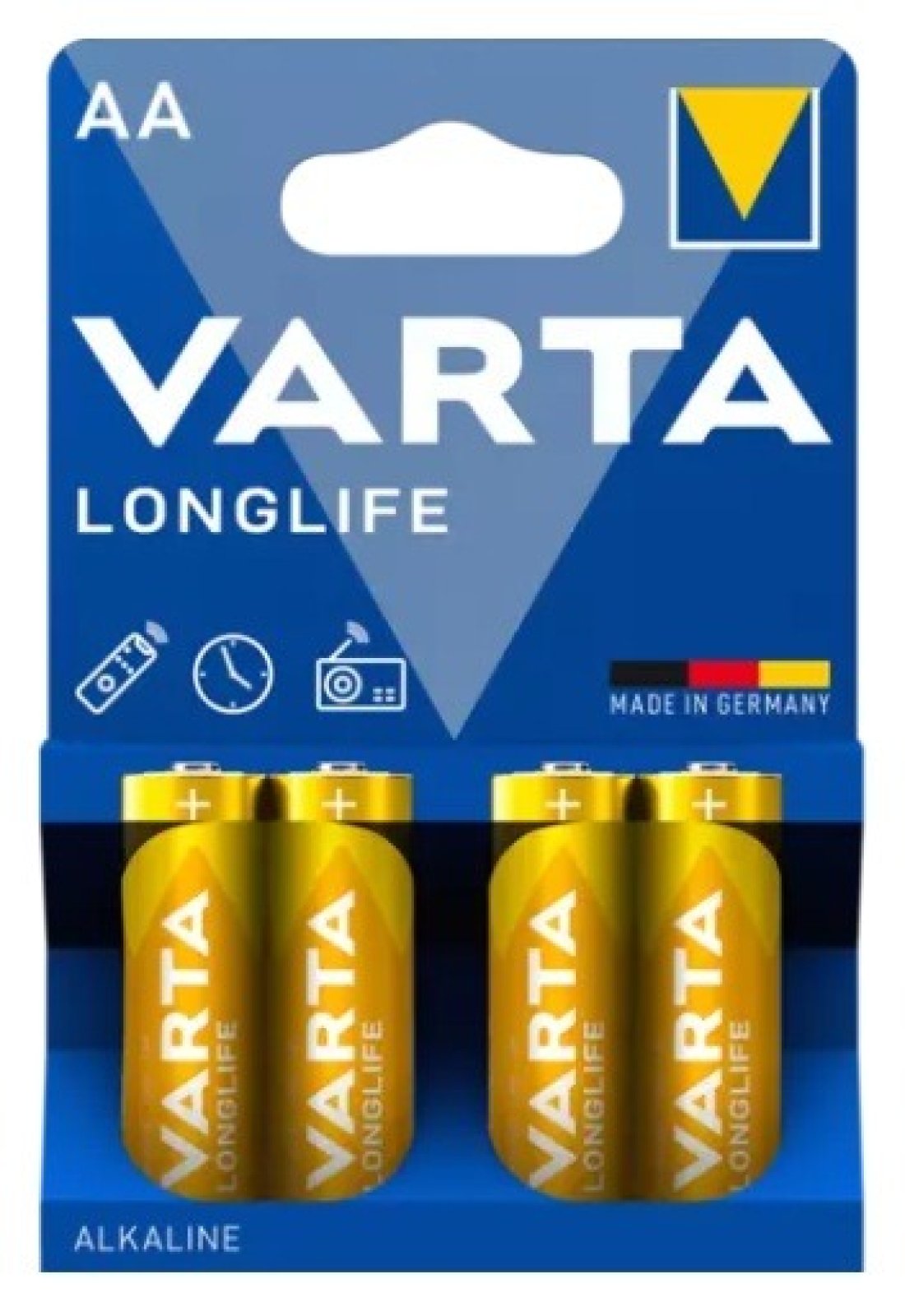 Varta Longlife Power AA Battery (Pack of 4)