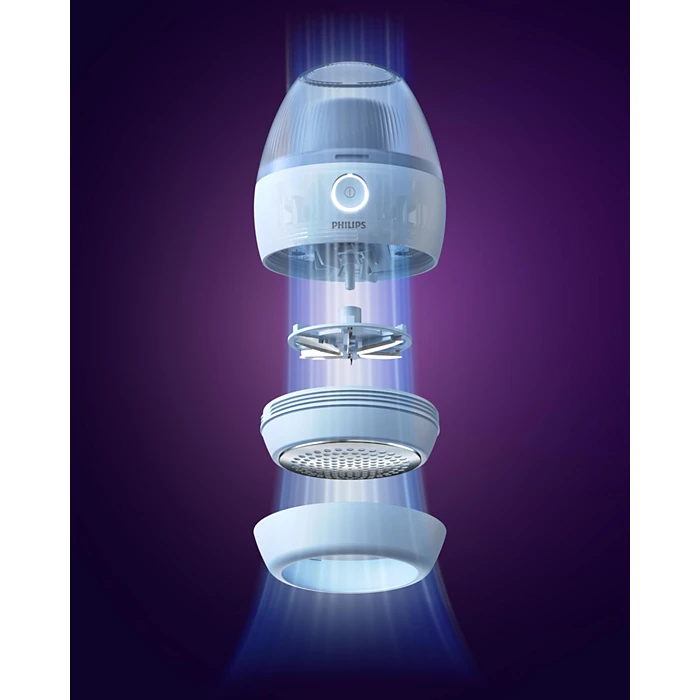 PHILIPS 1000 Series Cordless Fabric Shaver - Blue | GCA2100/20