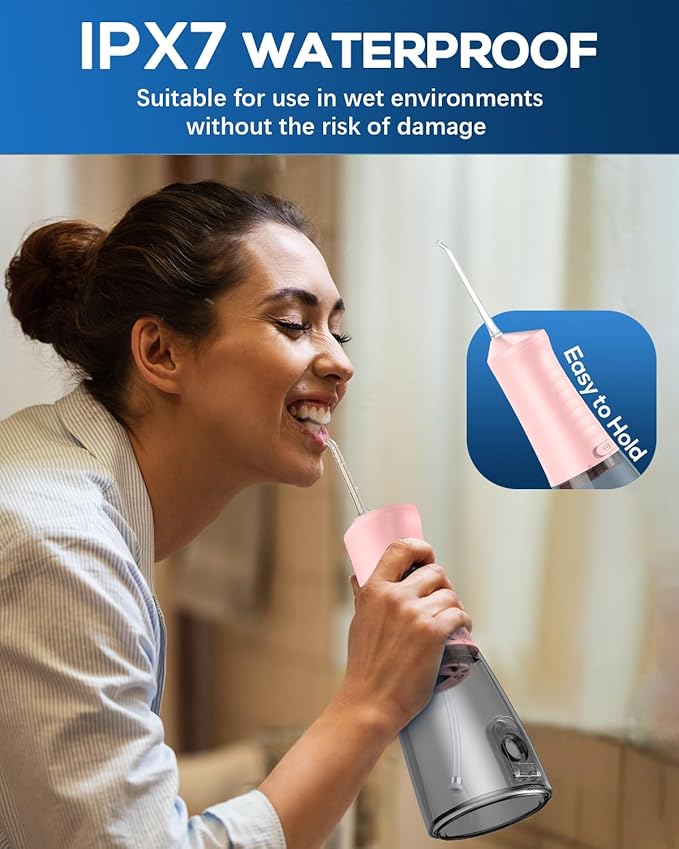 JTF Dental Portable Water Flosser - 300ML