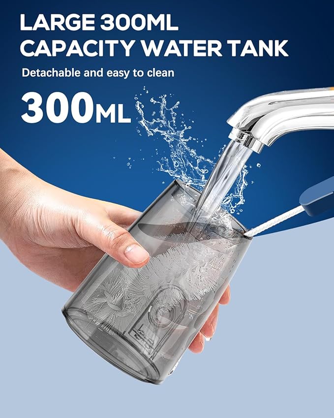 JTF Dental Portable Water Flosser - 300ML