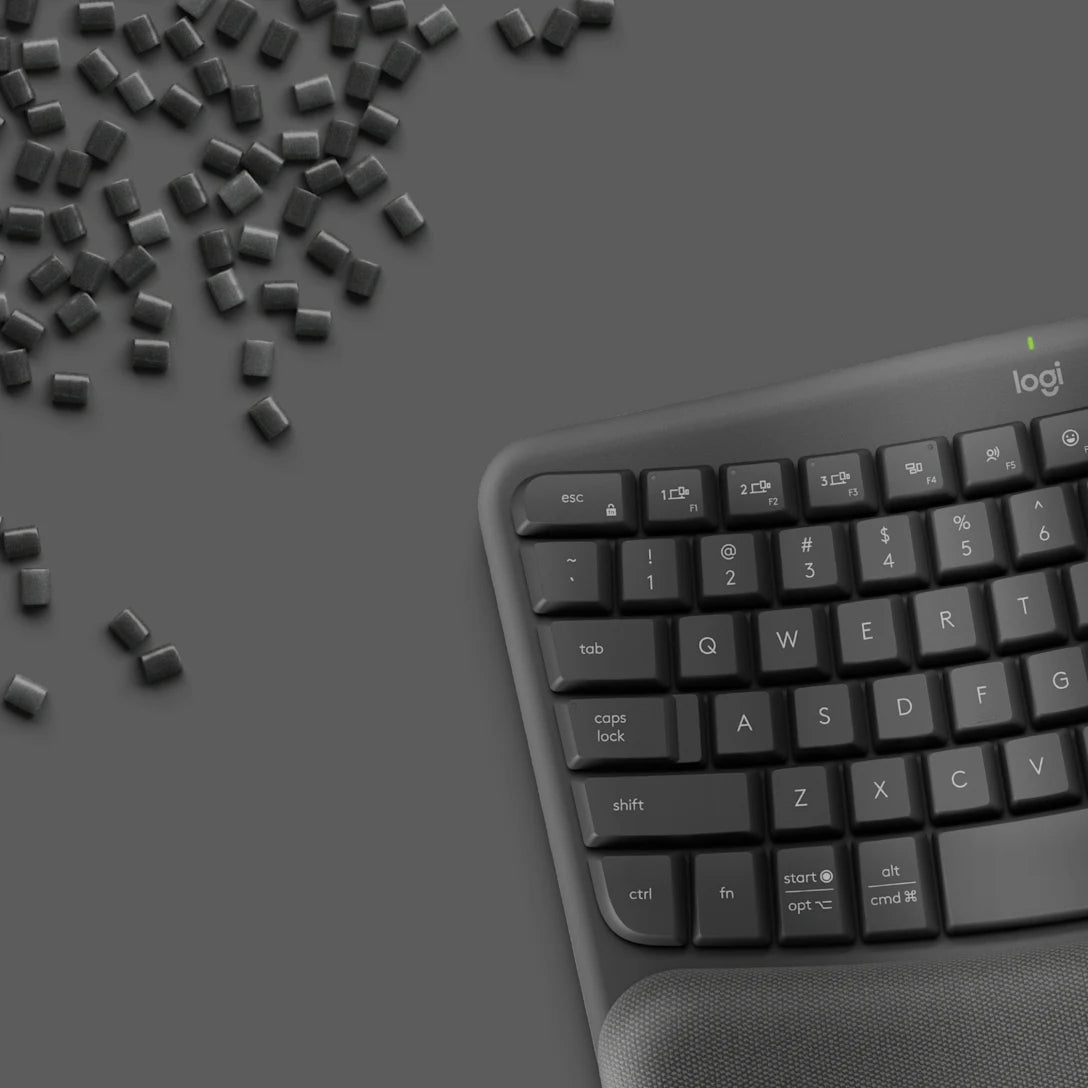 Logitech Wave Keys Ergonomic Wireless Keyboard