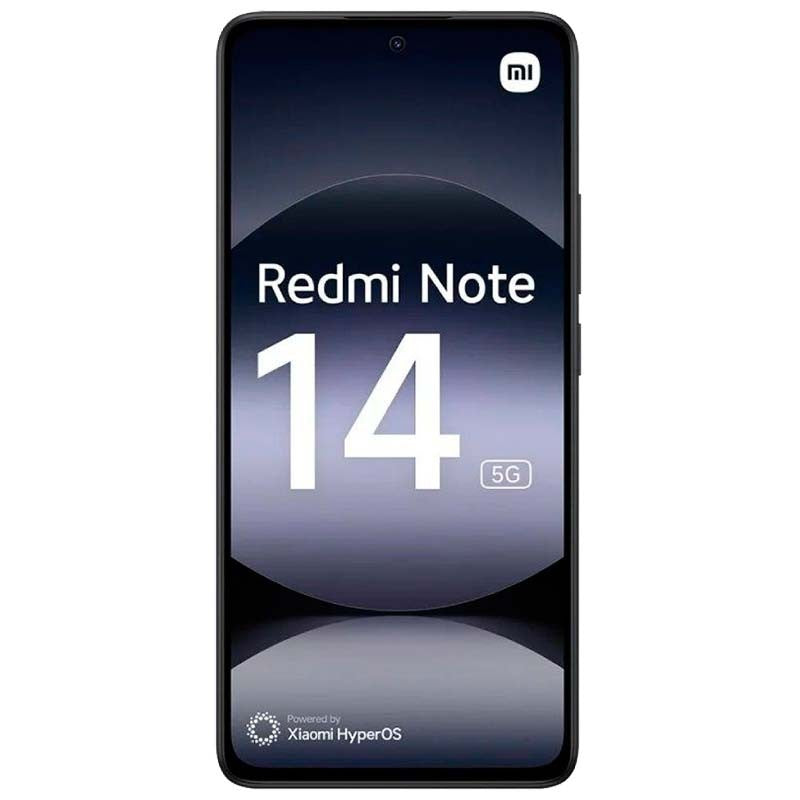 Xiaomi Redmi Note 14 5G 256GB 8GB Ram Mobile Phone - Black