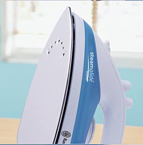 Russell Hobbs Steam Glide Travel Iron l White/Blue - 22470