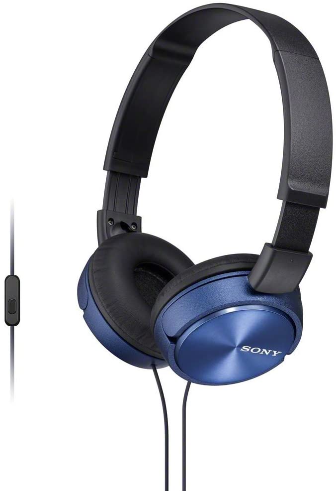Auriculares estéreo Sony con micrófono y control para smartphone MDR-ZX310AP 