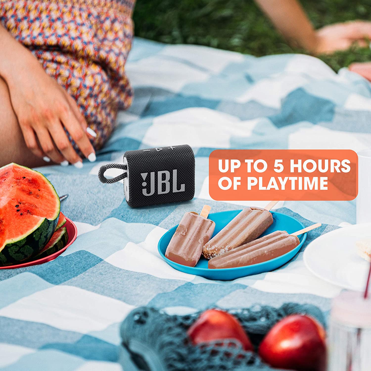 Altavoz Bluetooth portátil JBL GO3 