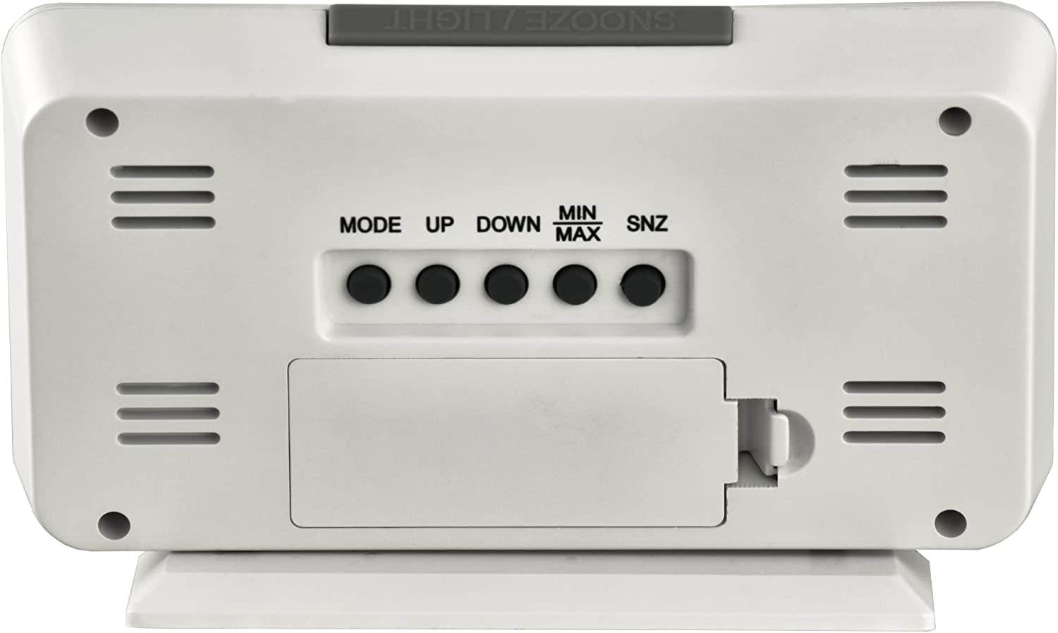 Reloj despertador digital con estación meteorológica LCD Acctim Vega