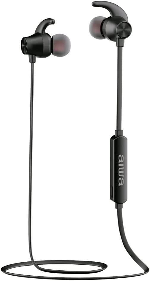 Aiwa In-Ear Button Headset Bluetooth 5.0 | Black