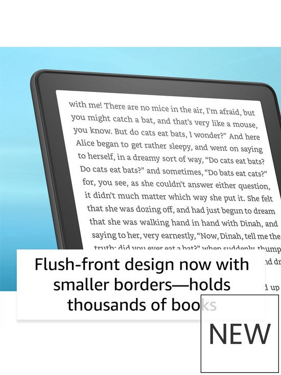 Lector de libros electrónicos Amazon Kindle Paperwhite de 6,8" (11.ª generación), sin anuncios | Negro
