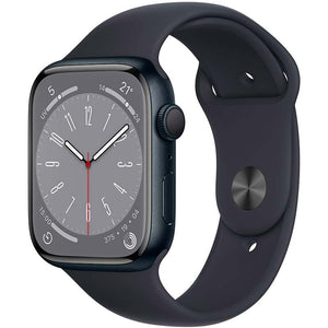 Apple Watch Series 8 GPS 45mm Midnight Aluminum Case With Midnight Sport Band