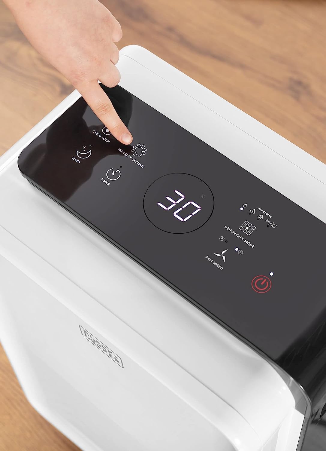 Deshumidificador BLACK+DECKER de 30 litros - BXEH60008GB