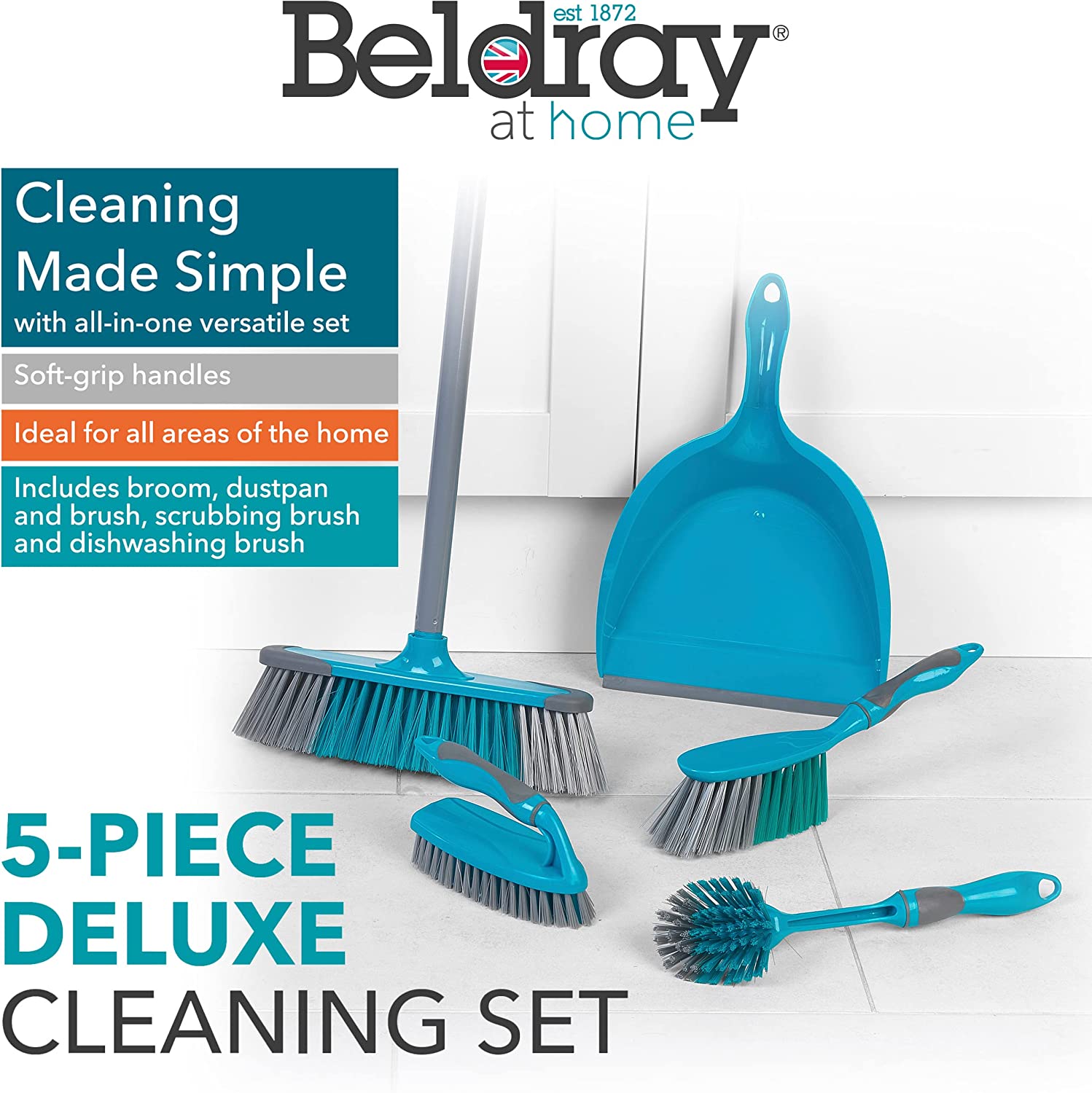 Beldray 5 Piece Cleaning Set
