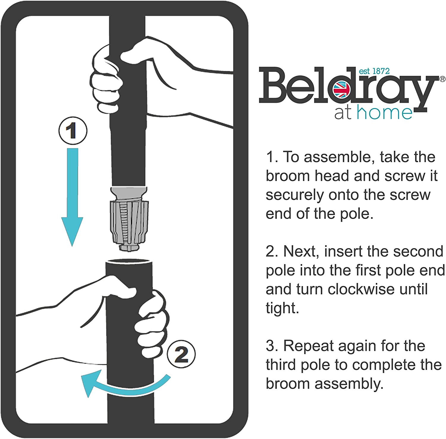 Beldray 5 Piece Cleaning Set