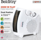 Beldray Dual Position Portable Fan Heater