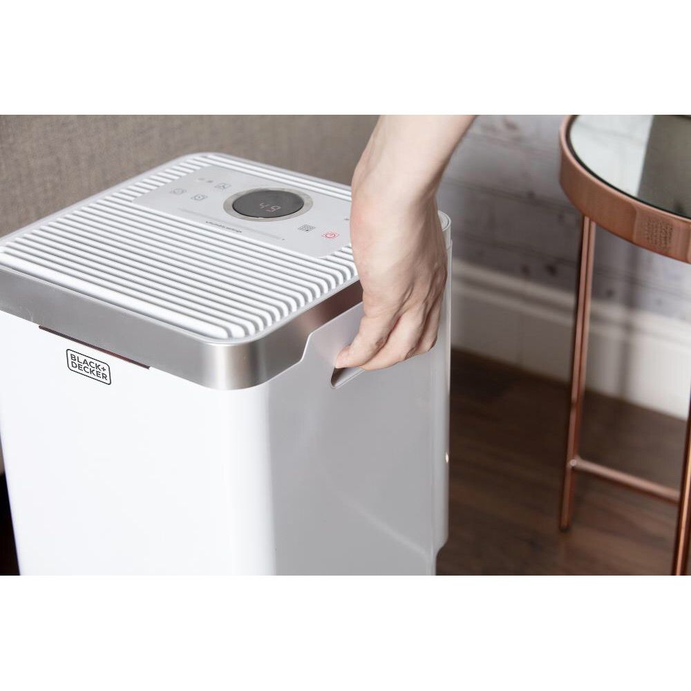 Black & Decker Portable Dehumidifier with 24 Hour Timer with 4 Litres