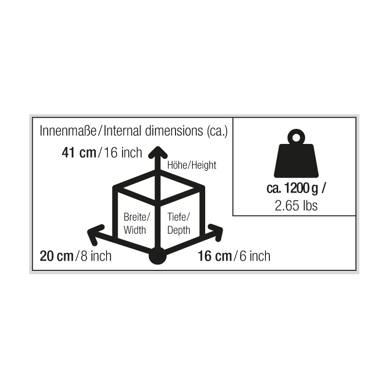 Mochila vaquera Braun Alpe
