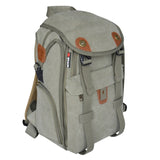 Braun Canvas Backpack