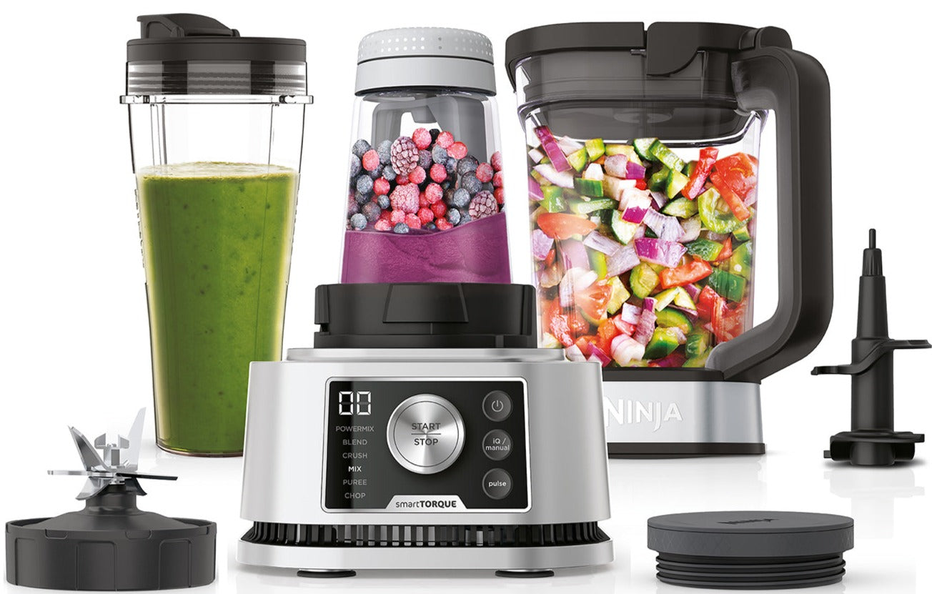 This 3-in-1 Ninja Foodi is a blender, food processor and dough mixer all in  one