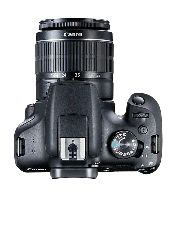 Kit Canon EOS 2000D con objetivo EF-S 18-55 mm f/3,5-5,6 III
