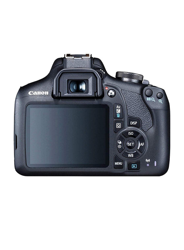 Kit Canon EOS 2000D con objetivo EF-S 18-55 mm f/3,5-5,6 III