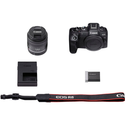 Canon EOS R8 With RF 24-50mm f/4.5-6.3 IS STM Lens Kit