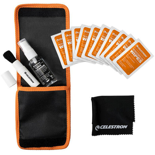 Kit de limpieza de lentes Celestron Deluxe 