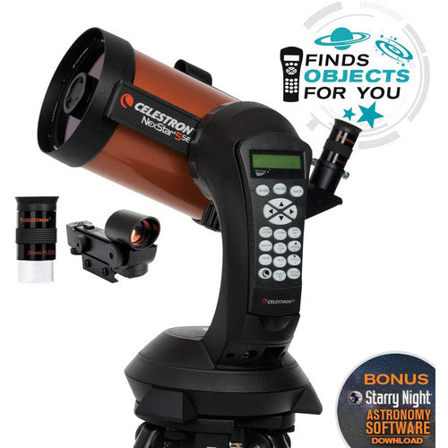 Paquete de telescopio computarizado Celestron NexStar 5SE