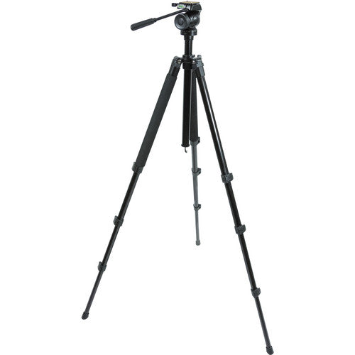 Trípode Celestron TrailSeeker con cabezal panorámico fluido 