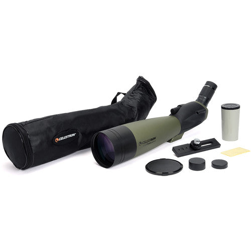Telescopio Celestron Ultima 100 22-66x100 mm en ángulo Z00m