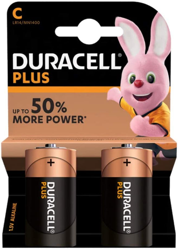 Duracell Plus Battery C type Alkaline
