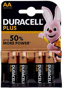 Duracell Plus Power Type AA Alkaline Batteries