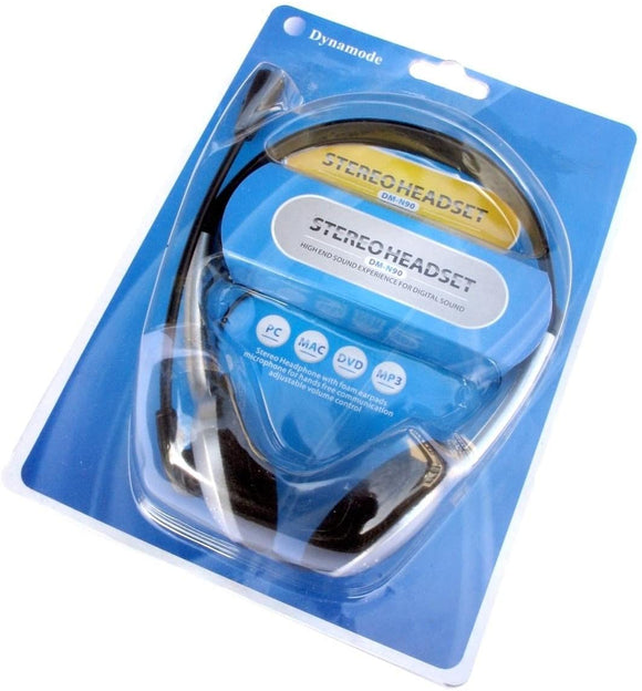Dynamode DM-N90 Over Head Stereo Headset with Mic