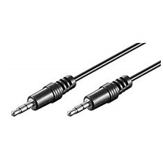 Cable de audio Ewent de 3,5 mm a 3,5 mm, 1,5 m