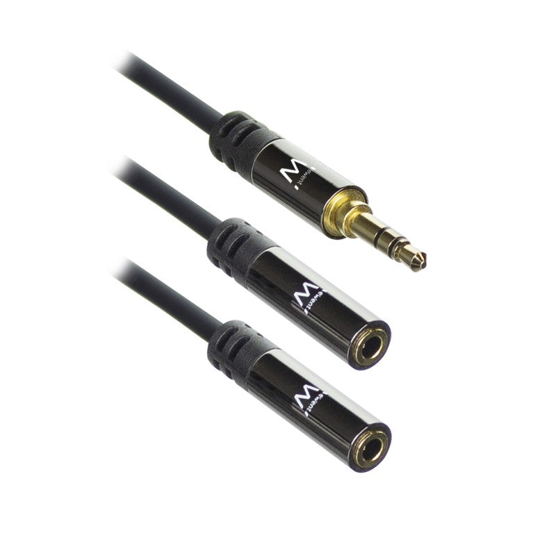 Ewent Audio Splitter 3.5mm male to 2x 3.5mm female