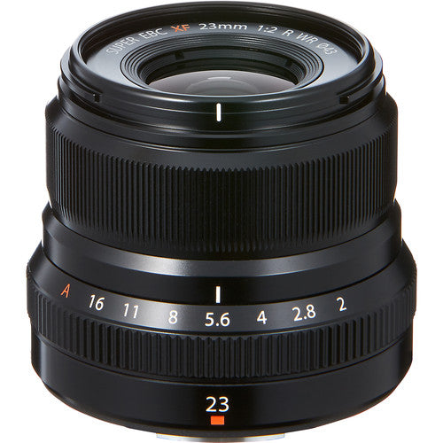 Fujifilm XF23mm f/2 R WR Lens | Black