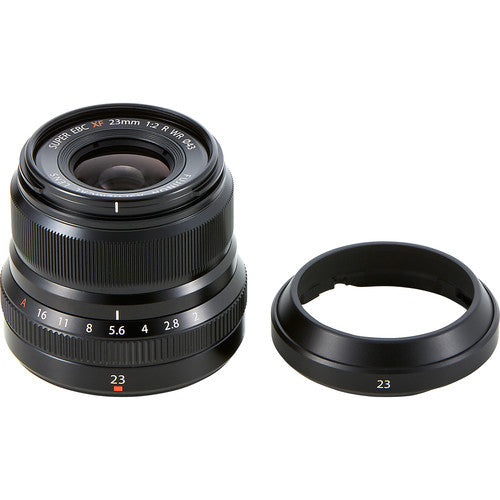 Fujifilm XF23mm f/2 R WR Lens | Black