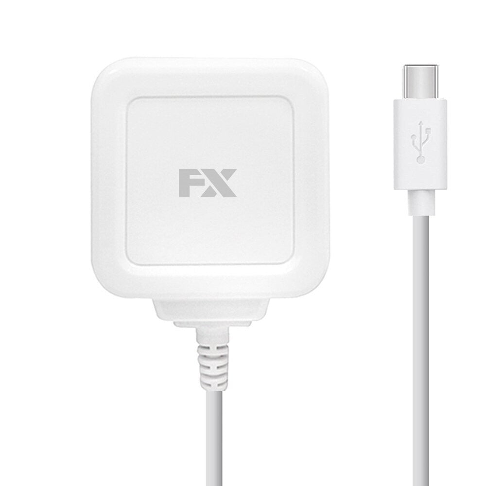 FX Mains Charger - USB Type C - 2.1A | White