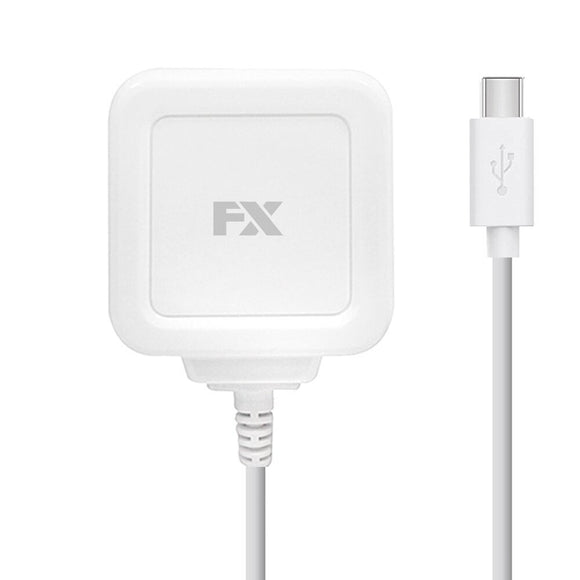 FX Mains Charger - USB Type C - 2.1A | White
