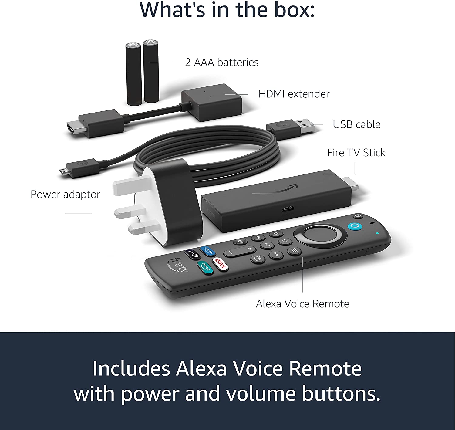 Amazon Fire TV Stick With Alexa Voice Remote