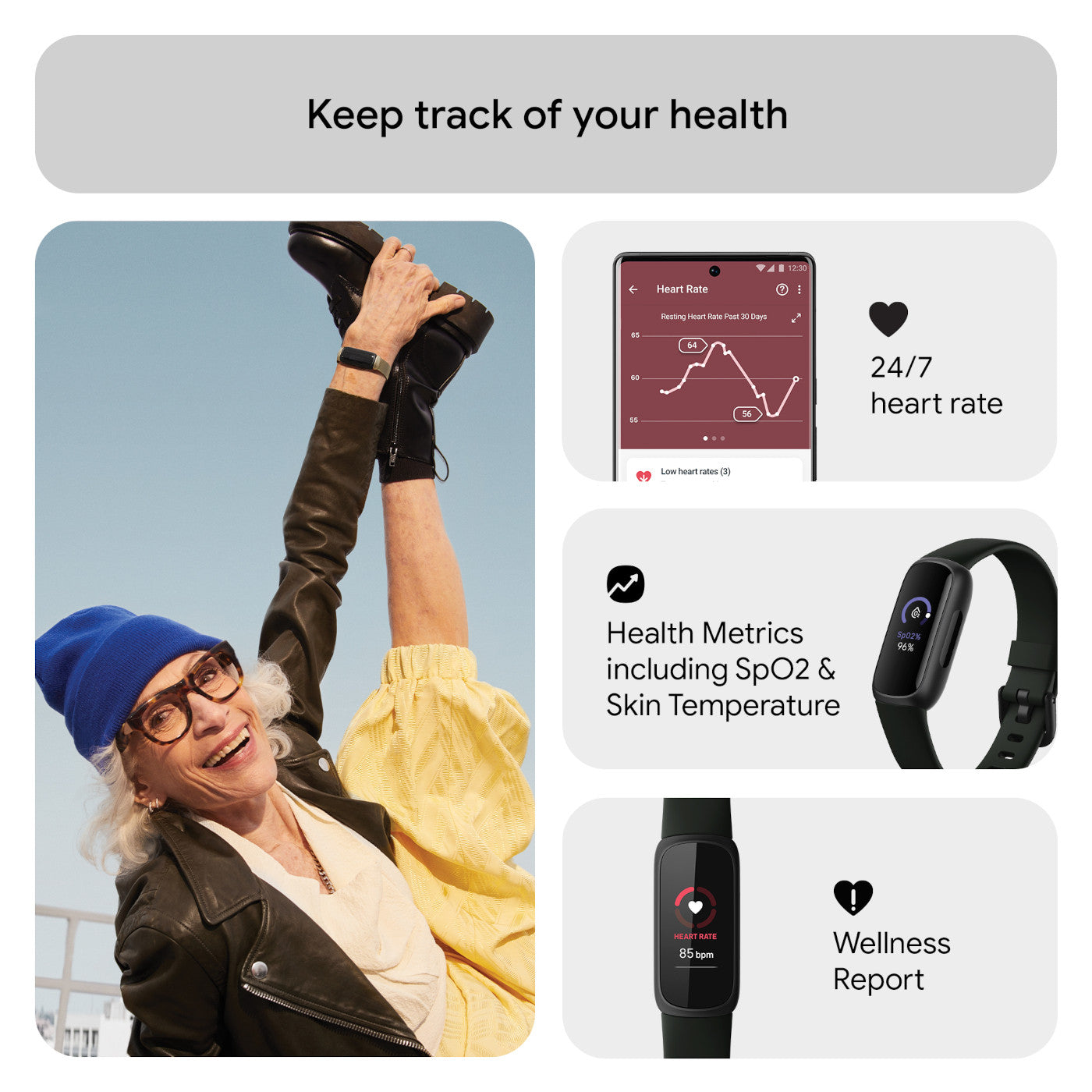 Fitbit Inspire 3 Smartwatch