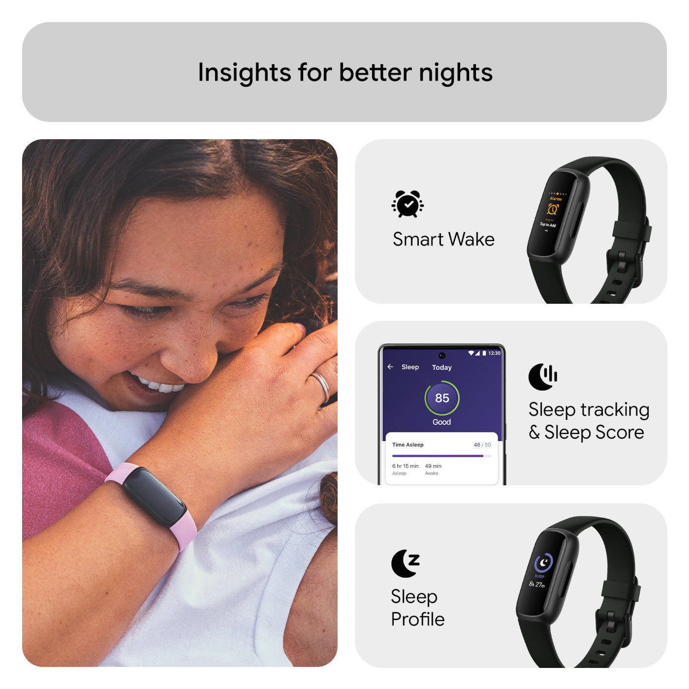 Fitbit Inspire 3 Smartwatch