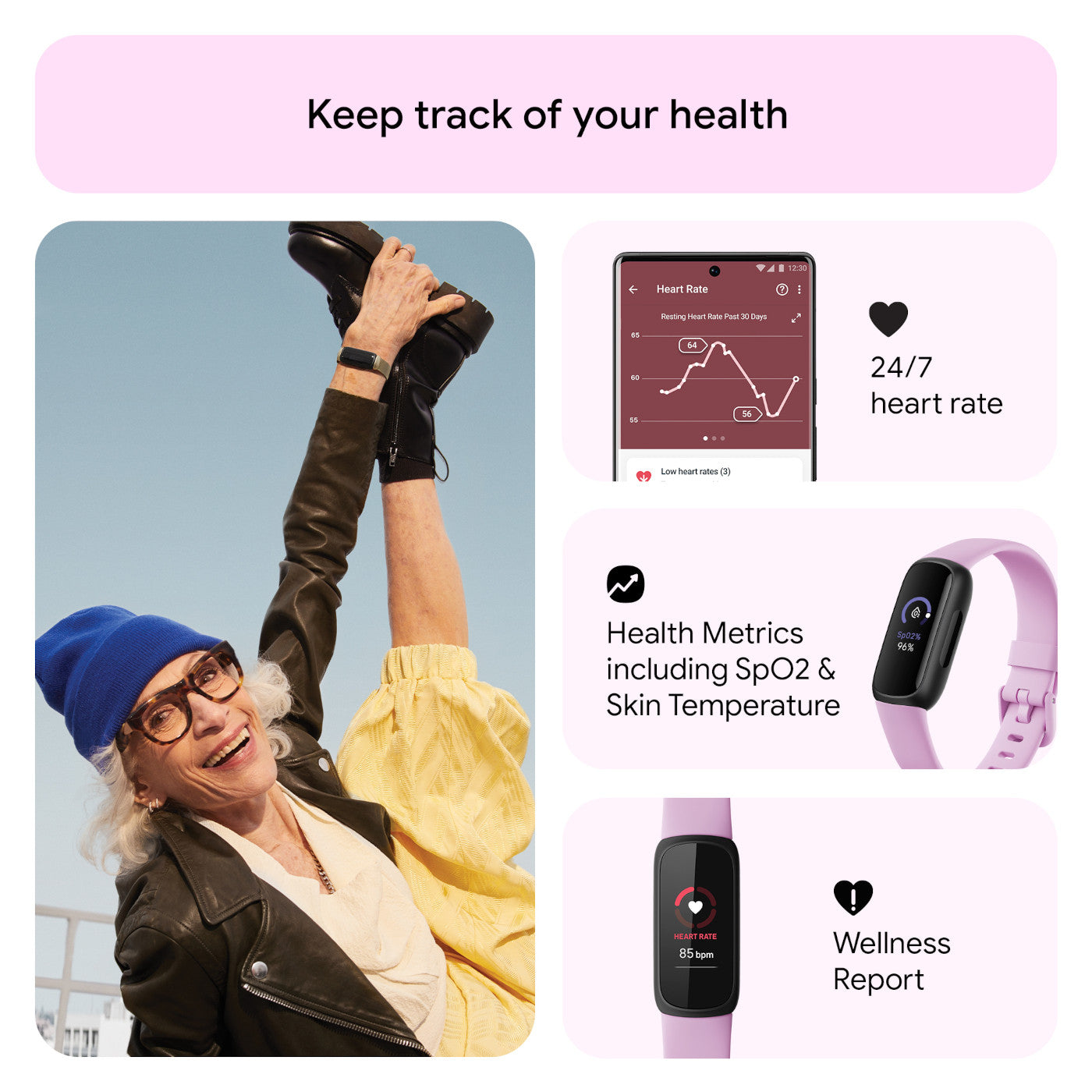 Fitbit Inspire 3 Smartwatch