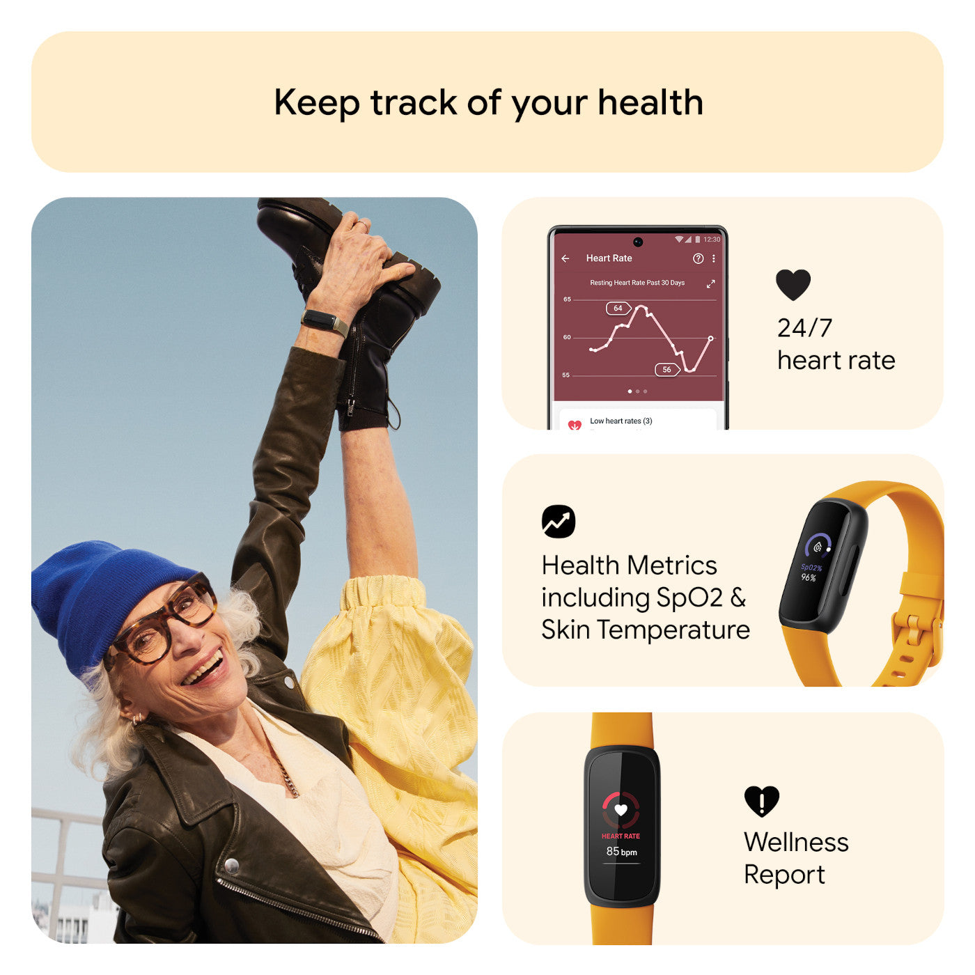 Fitbit Inspire 3 Smartwatch