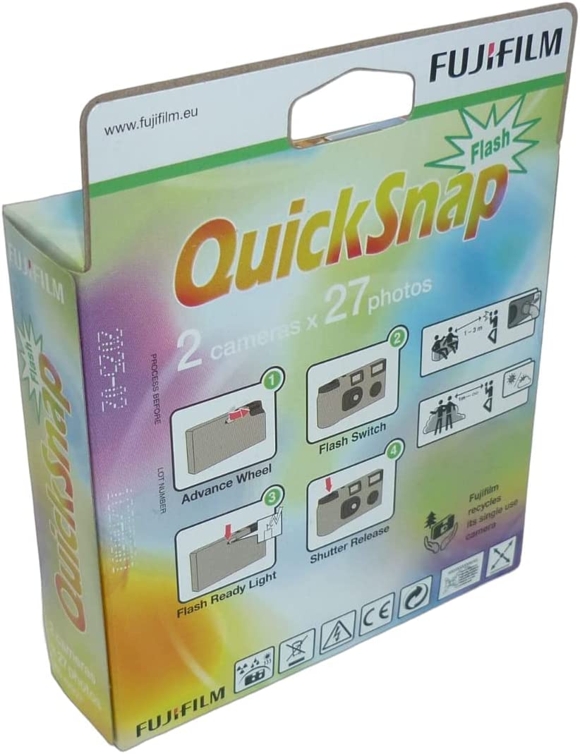 Fujifilm QuickSnap 400 Disposable Flash Camera