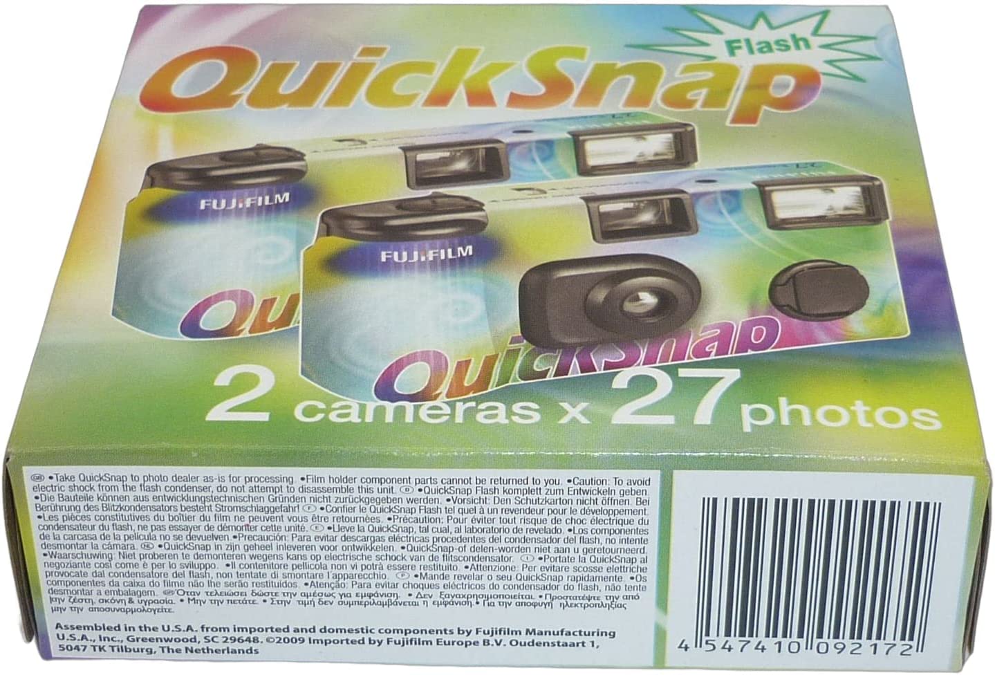 Fujifilm QuickSnap 400 Disposable Flash Camera