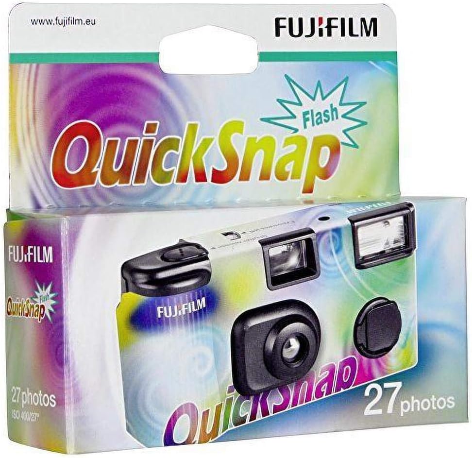 FujiFilm QuickSnap Flash newest 400 Disposable Camera, 7 units