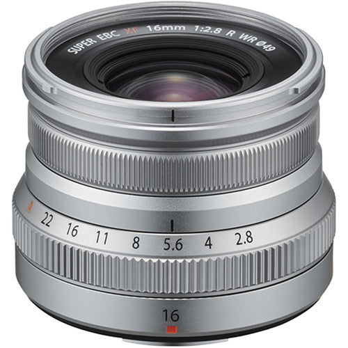 Objetivo Fujifilm XF16mm F/2.8 R WR | Plateado