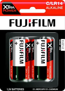 Fujifilm XTra Power Alkaline Battery LR14 C | Pack of 2